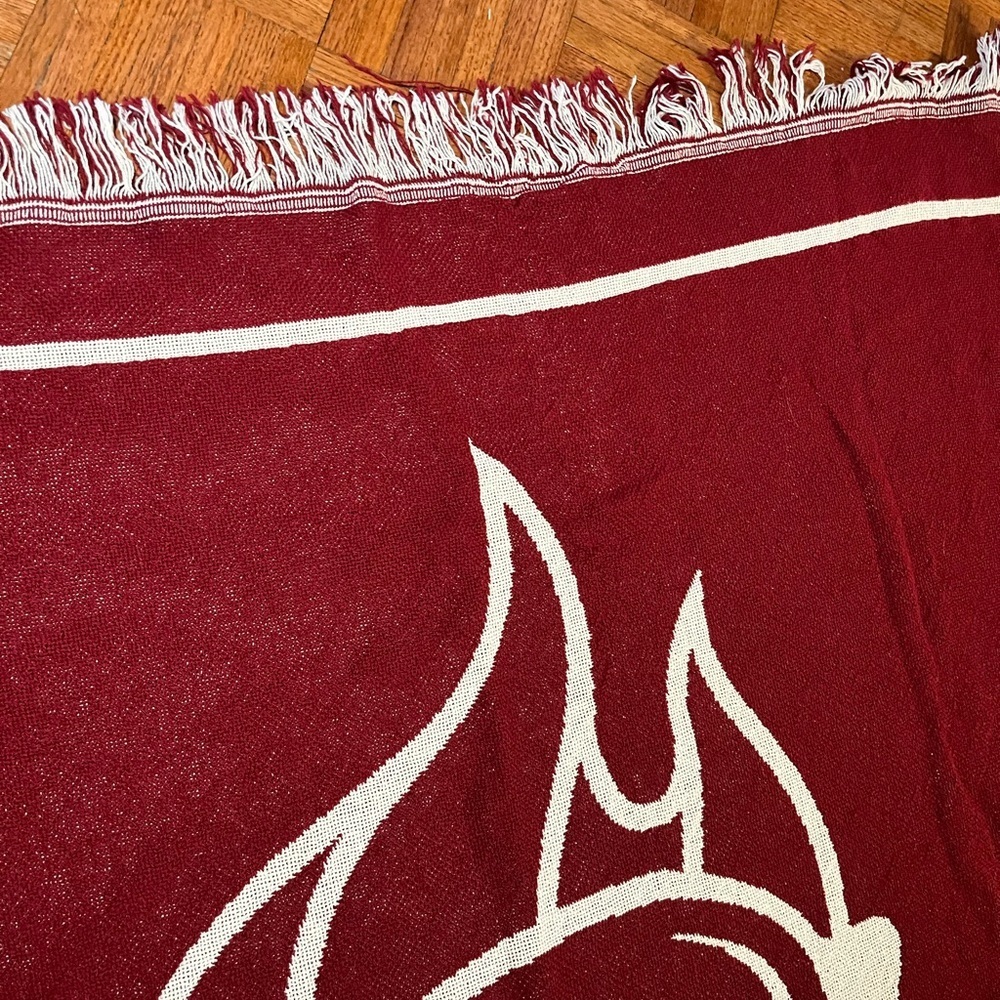 Dr. Pepper Sonic Games Promotional Woven Throw Blanket Sonic Drive In Merch - Picture 7 of 10